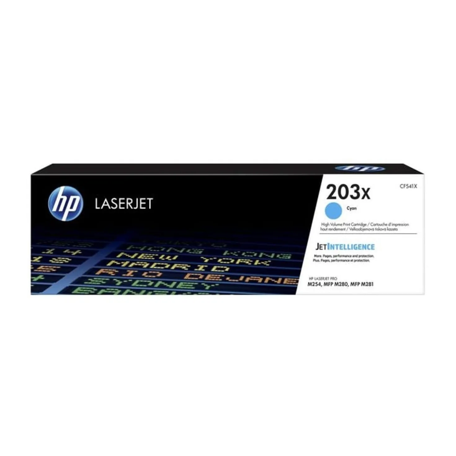 Lasertoner HP 203X cyan