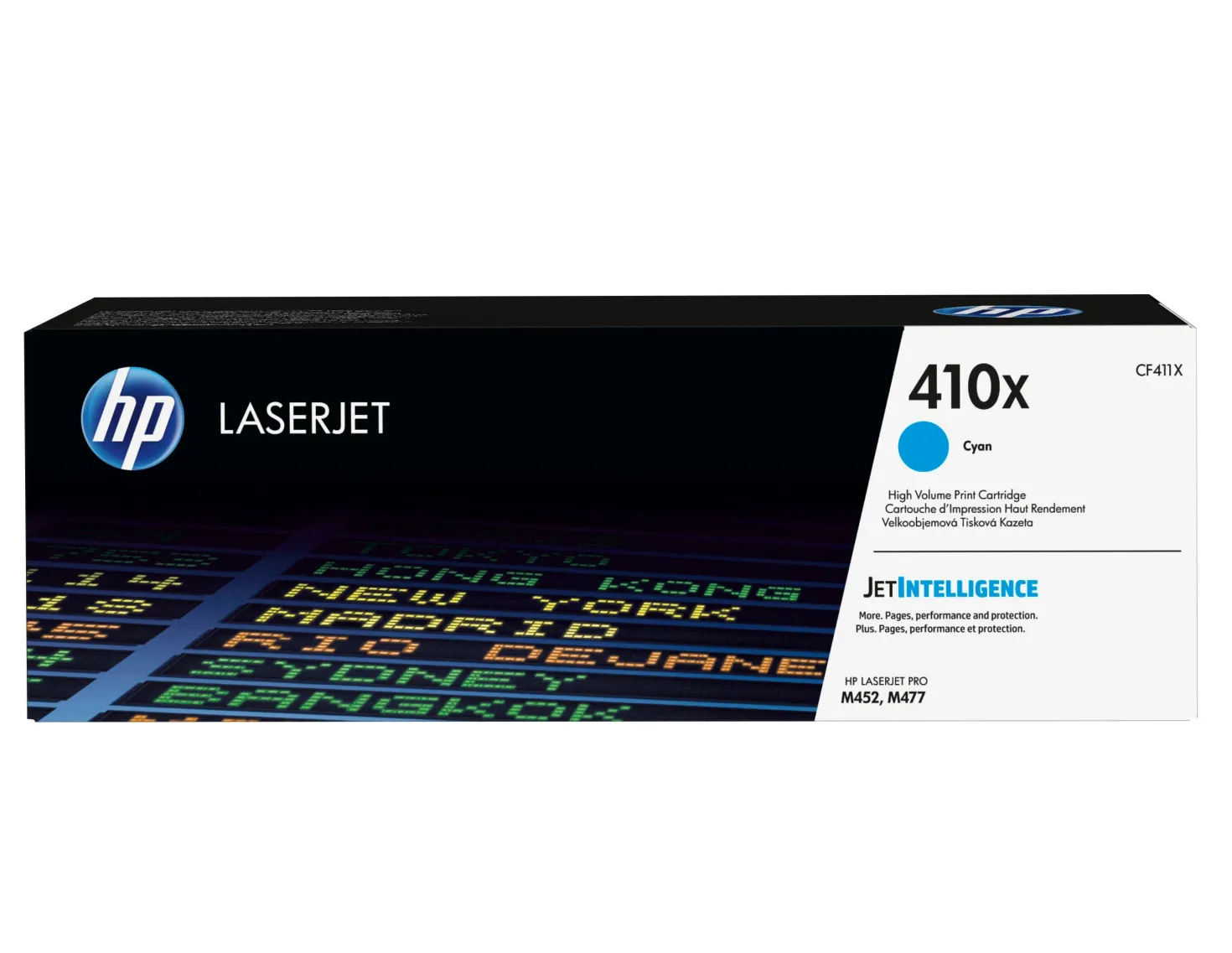Lasertoner HP 411X cyan