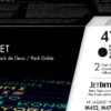 Lasertoner HP 410XD svart 2-pack