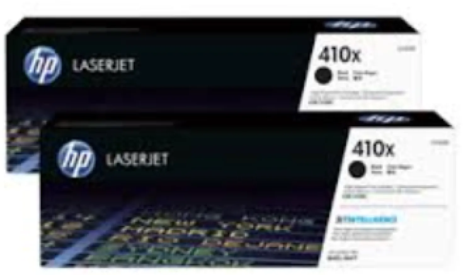 Lasertoner HP 410XD svart 2-pack