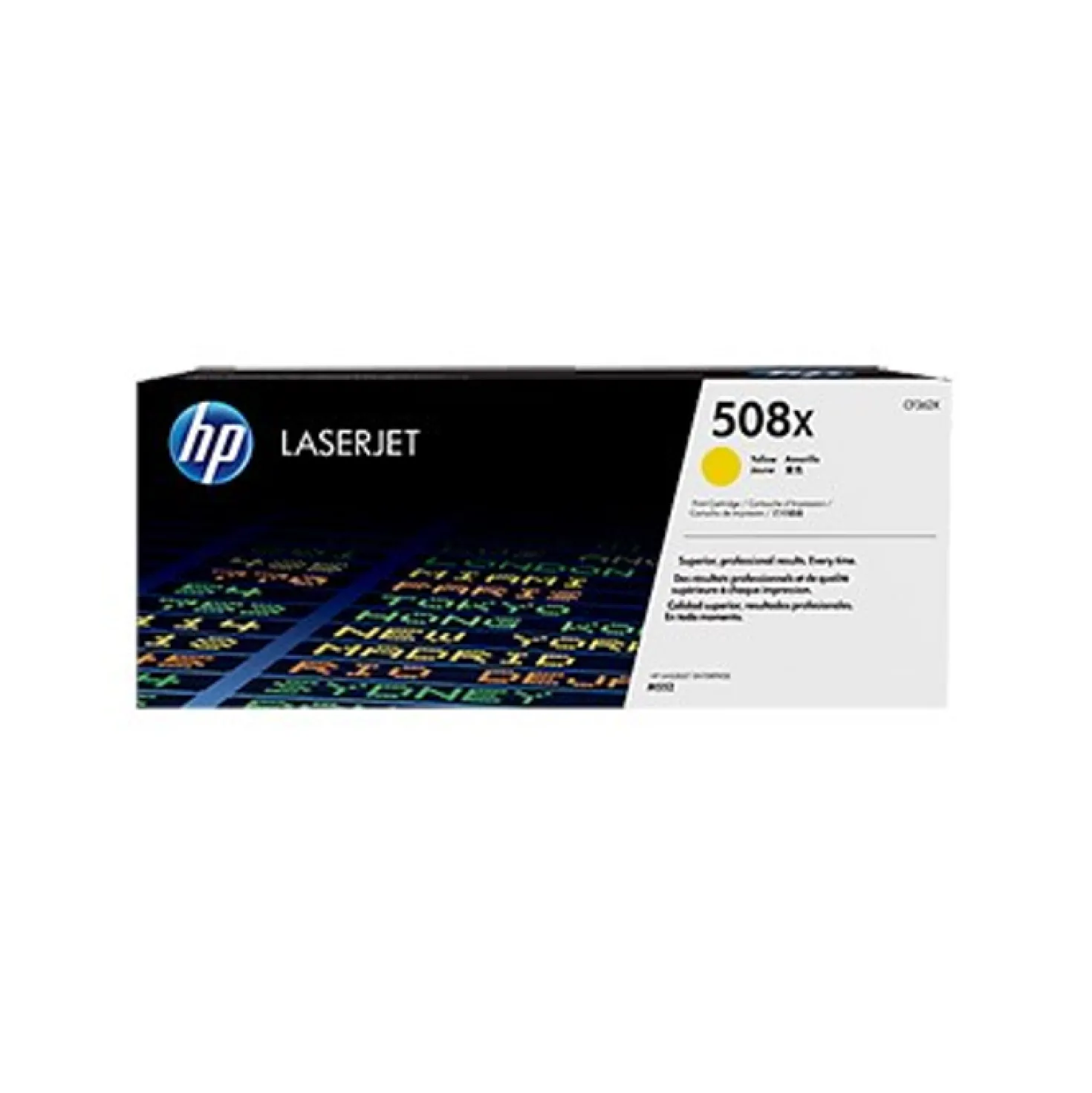 Lasertoner HP 508X gul