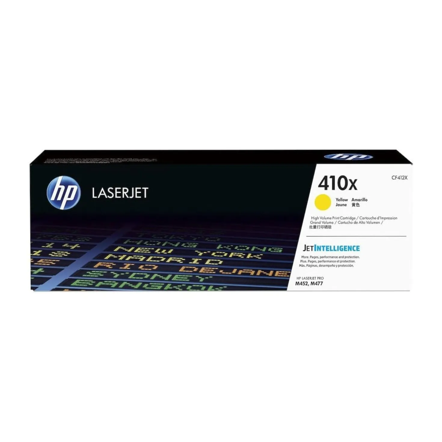 Lasertoner HP 412X gul
