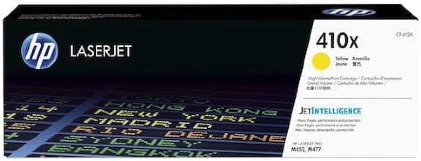 Lasertoner HP 412X gul