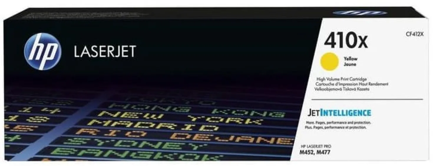 Lasertoner HP 412X gul