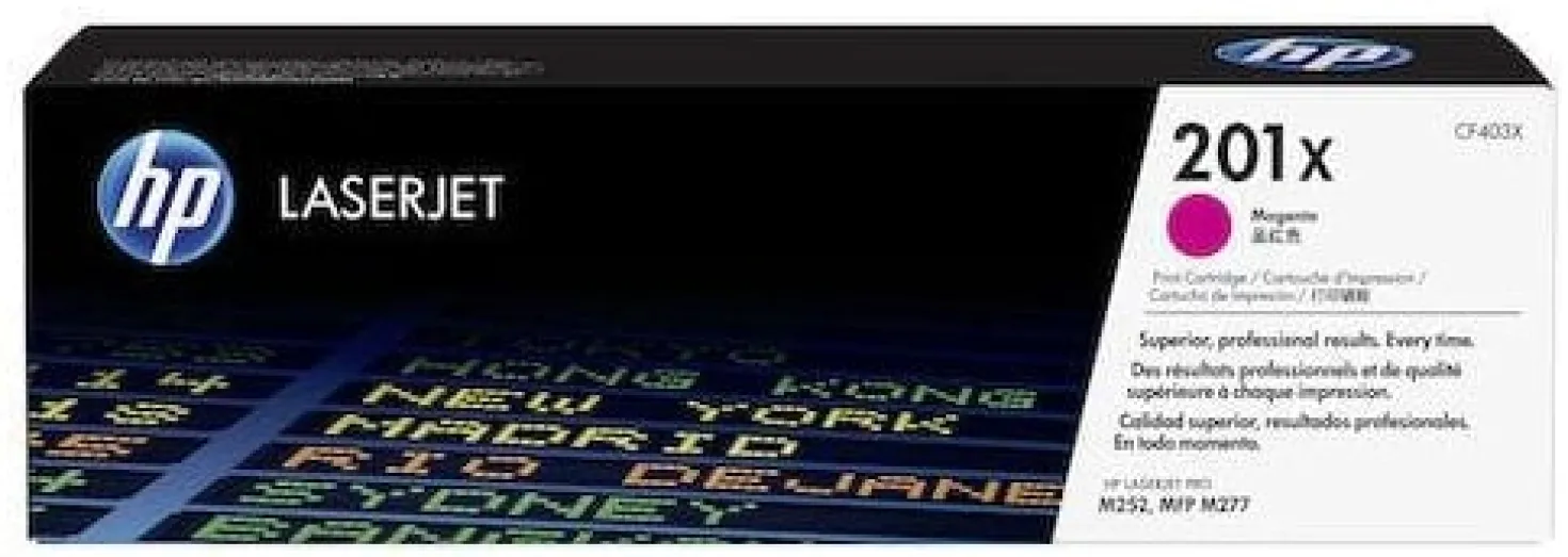 Lasertoner HP 201X magenta