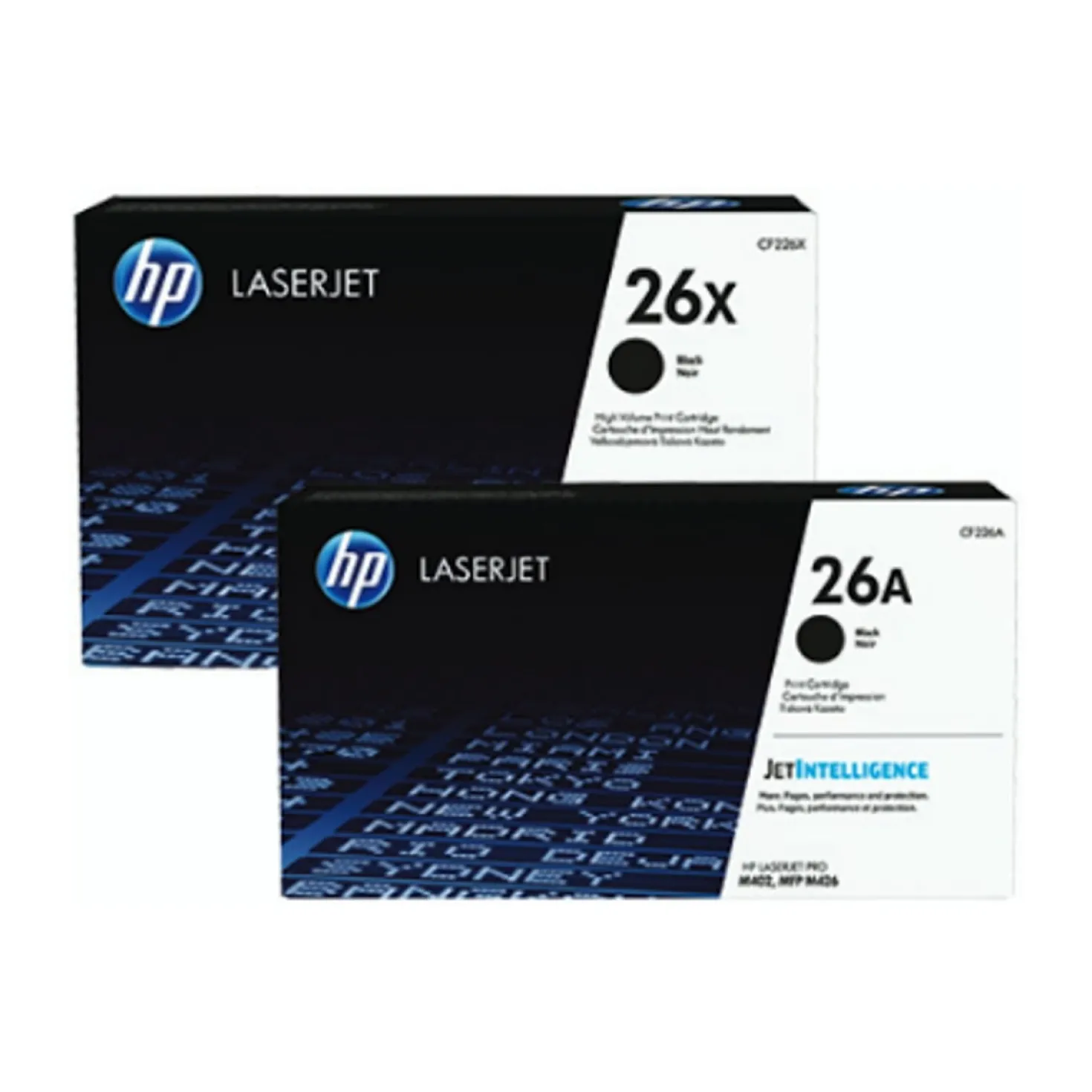 Lasertoner HP 26X svart
