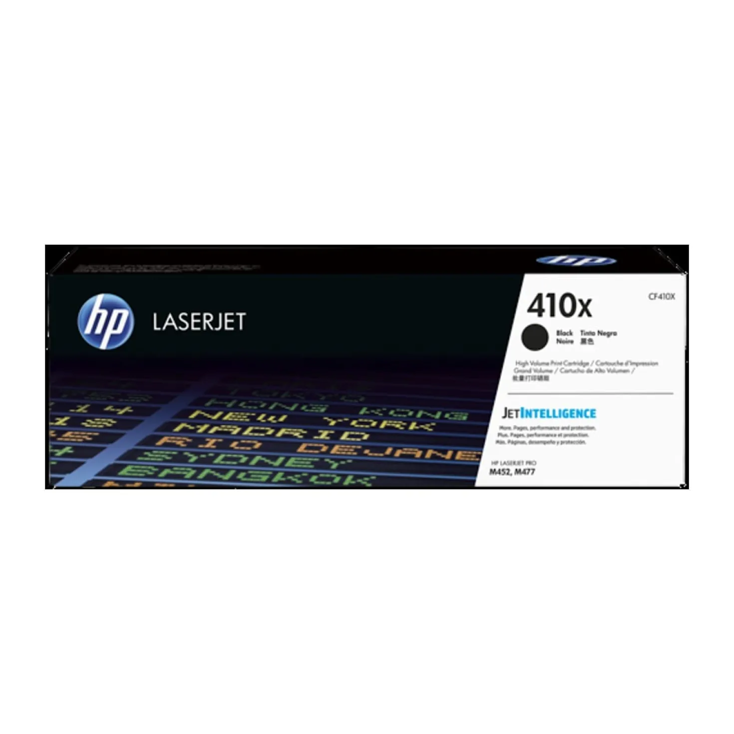 Lasertoner HP 410X svart