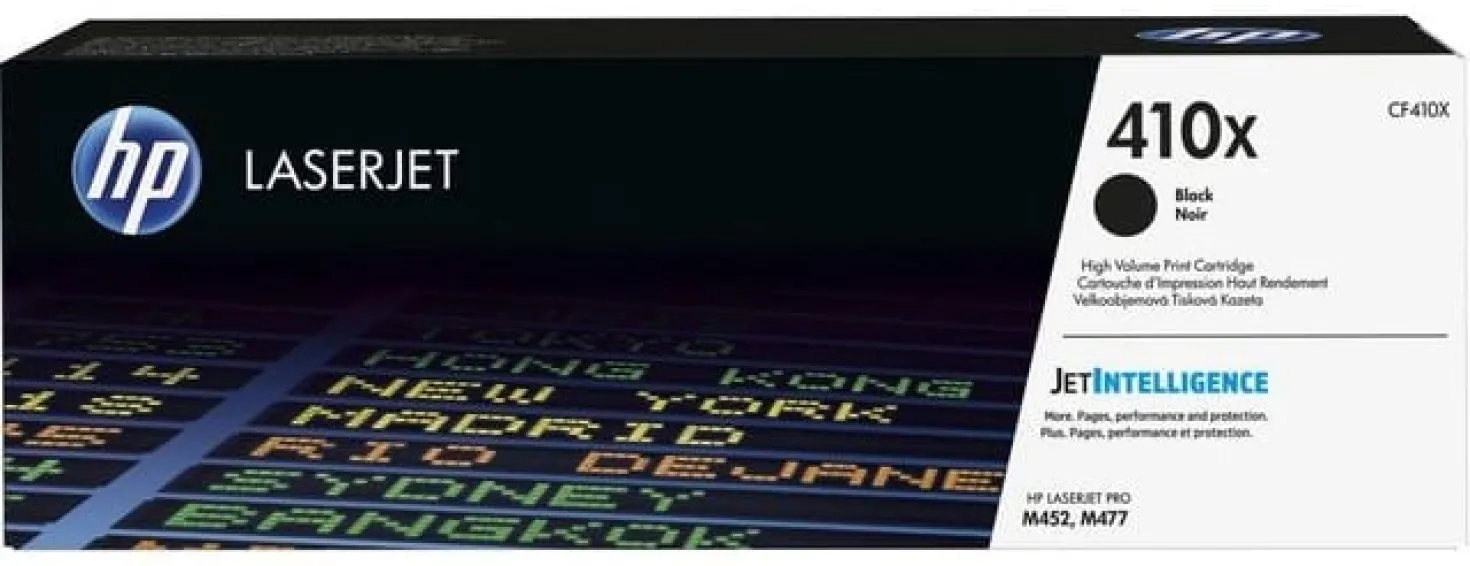 Lasertoner HP 410X svart