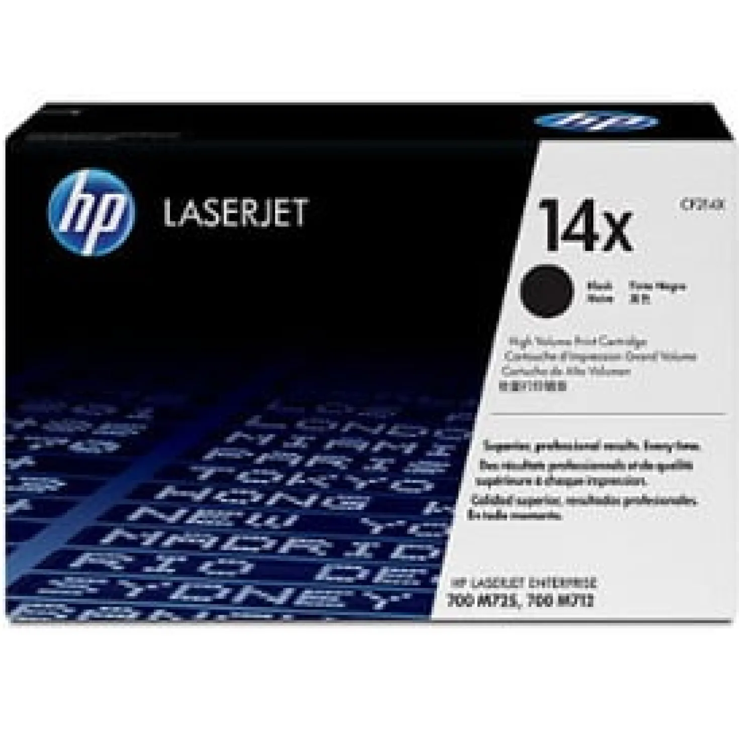 Lasertoner HP 14X Svart