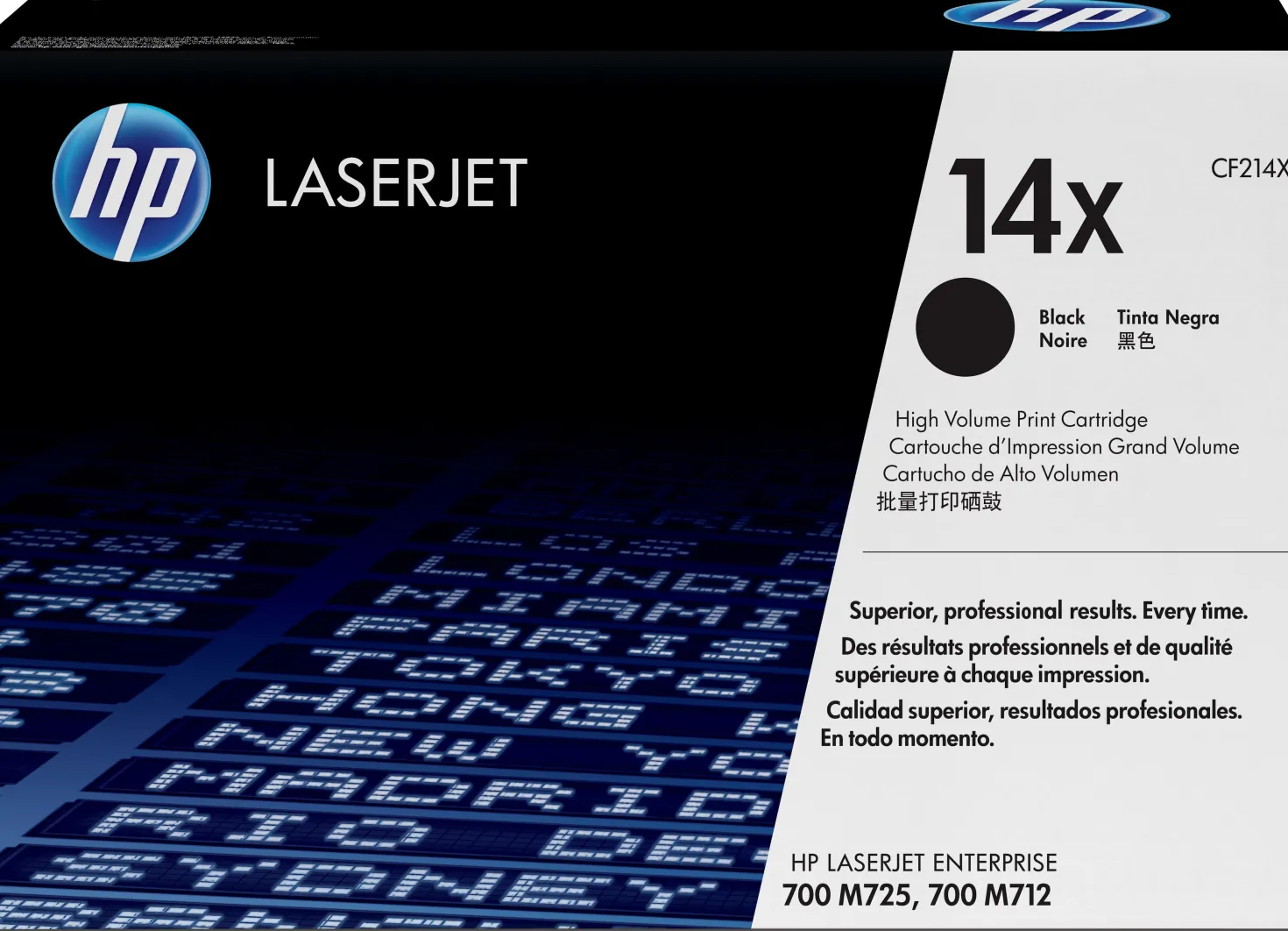 Lasertoner HP 14X Svart