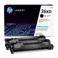 Lasertoner HP 26X svart twinpack