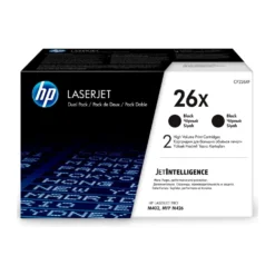 Lasertoner HP 26X svart twinpack