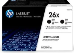 Lasertoner HP 26X svart twinpack