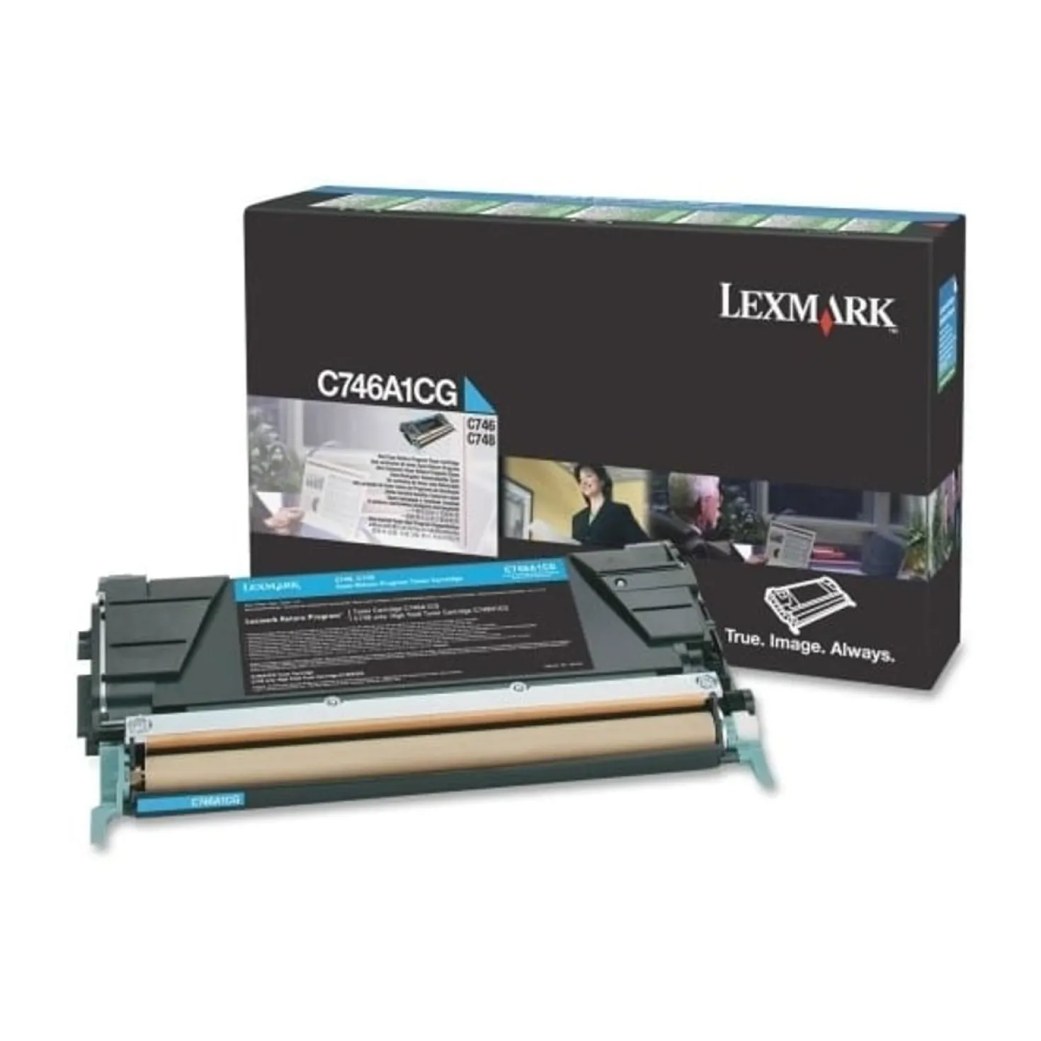 Lasertoner Lexmark C746/C748 cyan