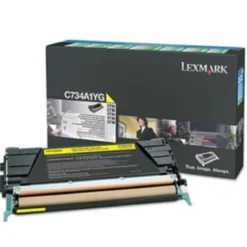 Lasertoner Lexmark C746/C748 gul