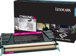 Lasertoner Lexmark C746/C748 magenta