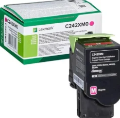 Lasertoner Lexmark C242 EHY magenta