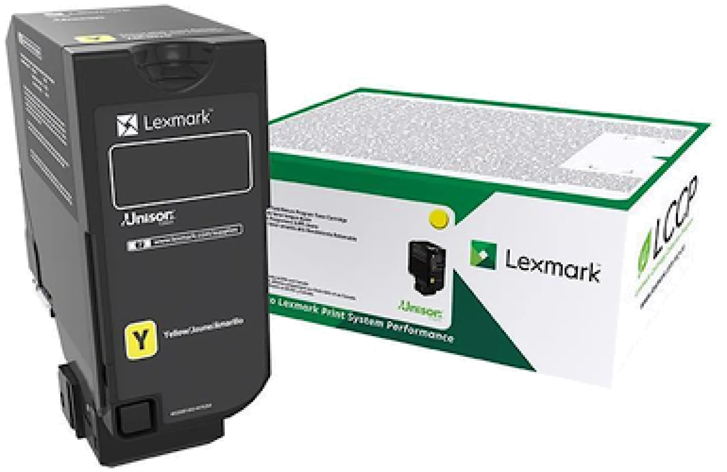 Lasertoner Lexmark CS727/CX727/CS728 gul (Return)