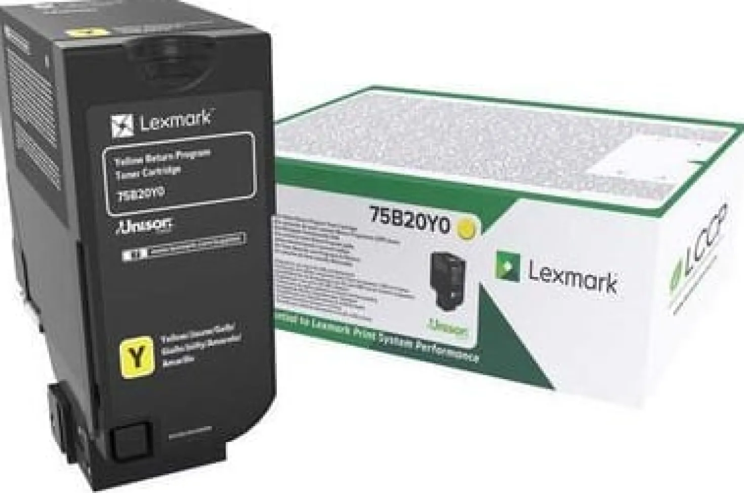 Lasertoner Lexmark CS727/CX727/CS728 gul (Return)