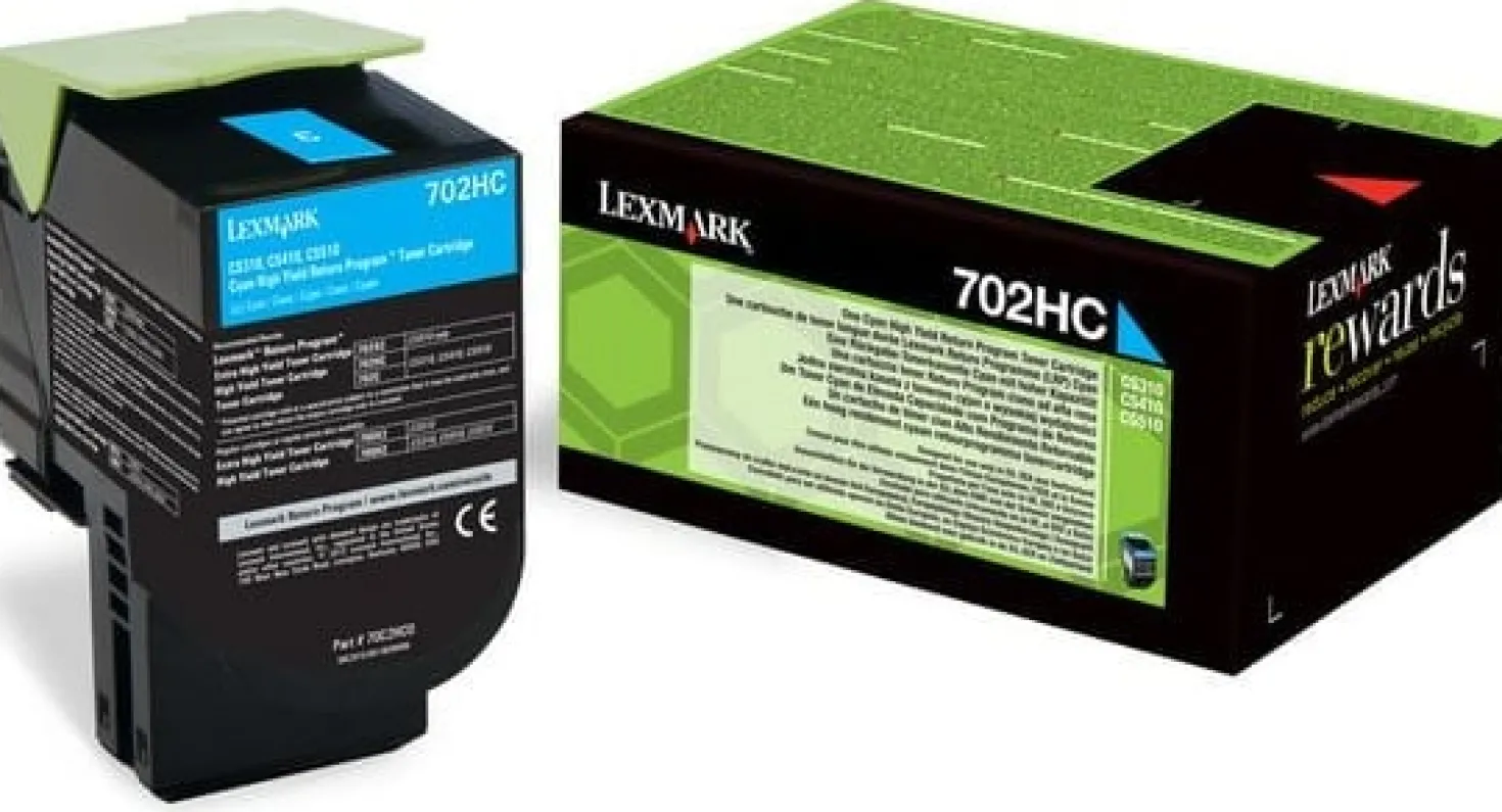 Lasertoner Lexmark CS310/410/510 cyan