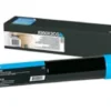 Lasertoner Lexmark Cyan High Cap