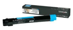 Lasertoner Lexmark Cyan High Cap