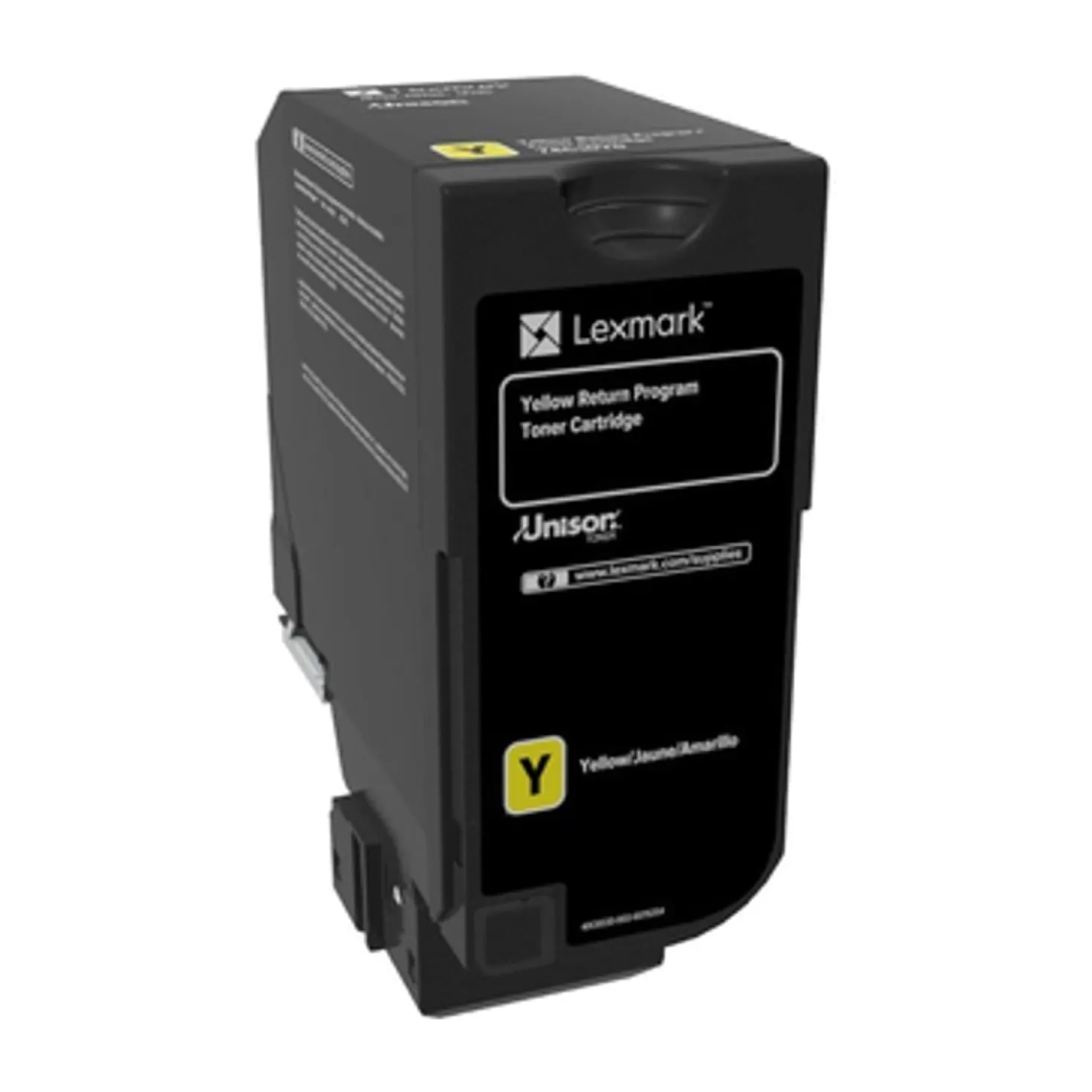 Lasertoner Lexmark gul