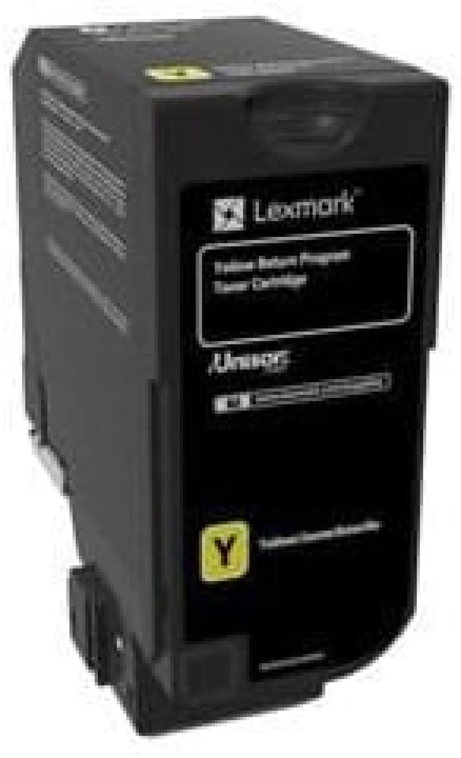 Lasertoner Lexmark gul