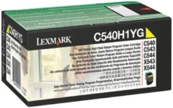 Lasertoner Lexmark Gul Return Program Print Cartridge HY