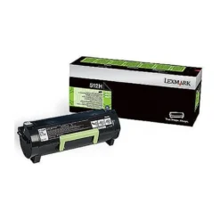 Lasertoner Lexmark 512H svart