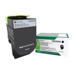 Lasertoner Lexmark svart