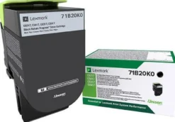 Lasertoner Lexmark svart