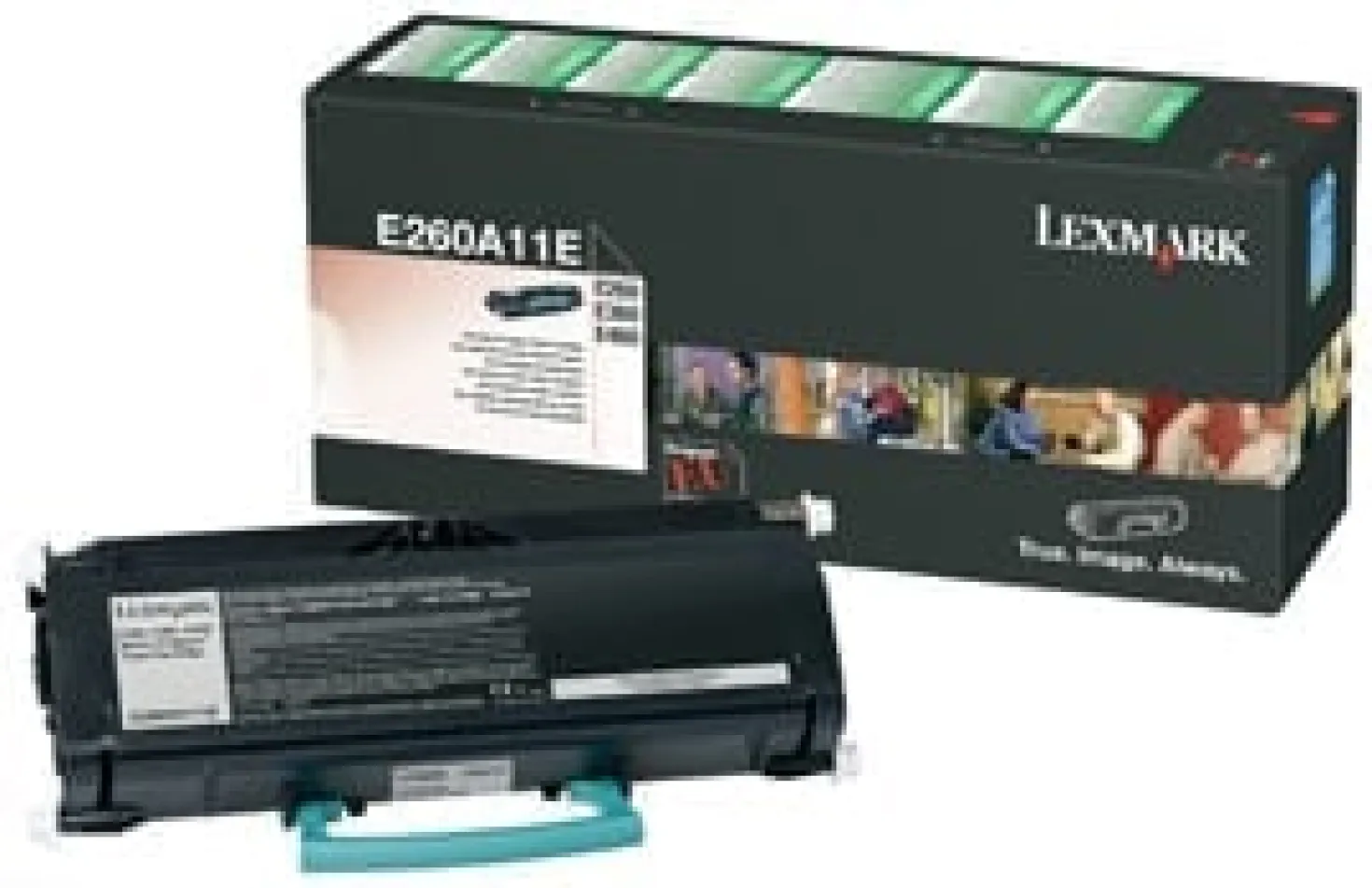 Lasertoner Lexmark Svart
