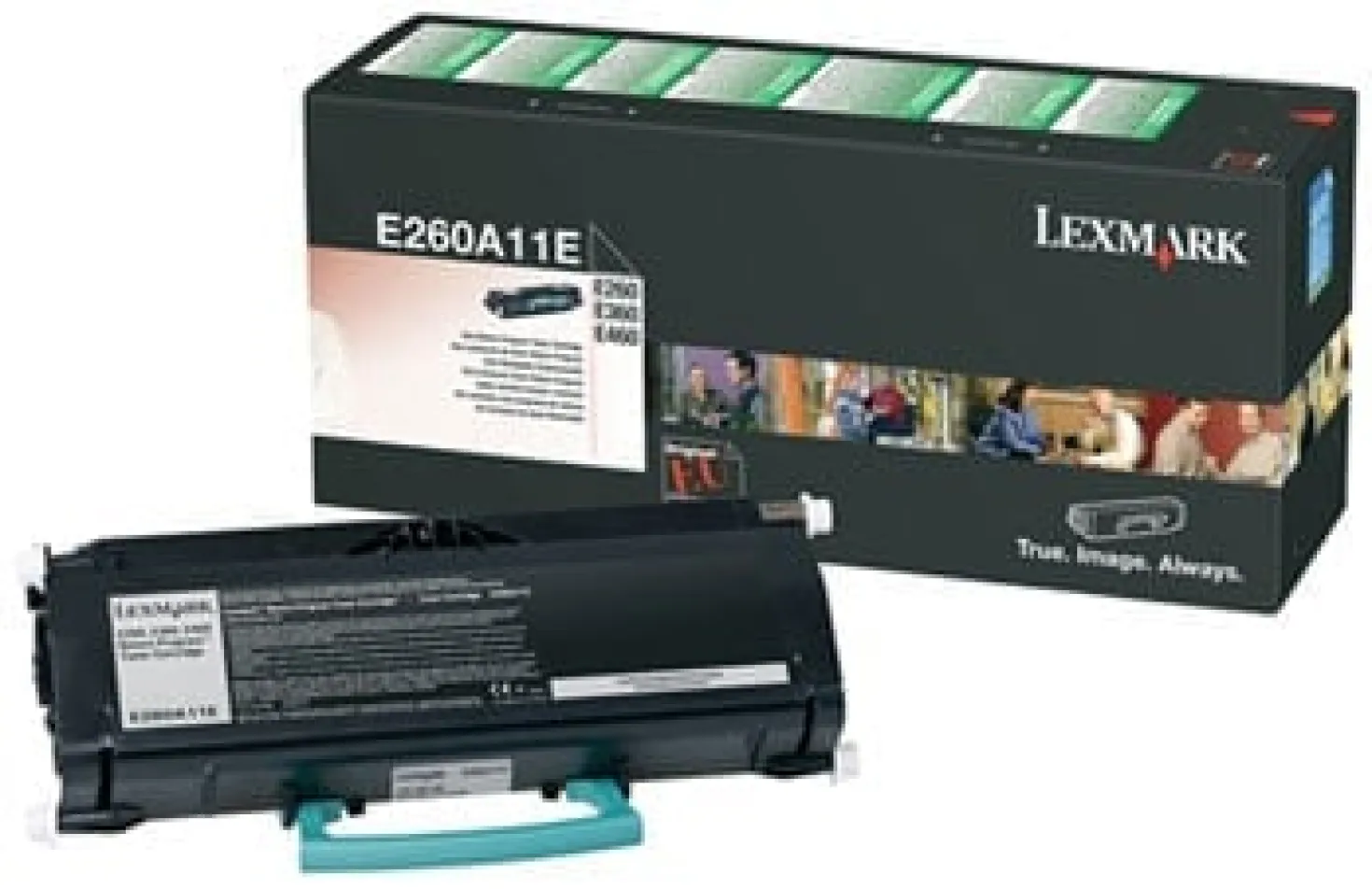Lasertoner Lexmark Svart