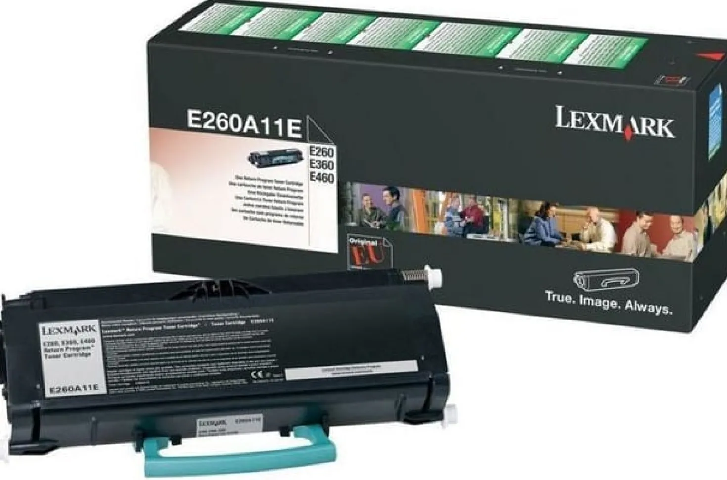 Lasertoner Lexmark Svart