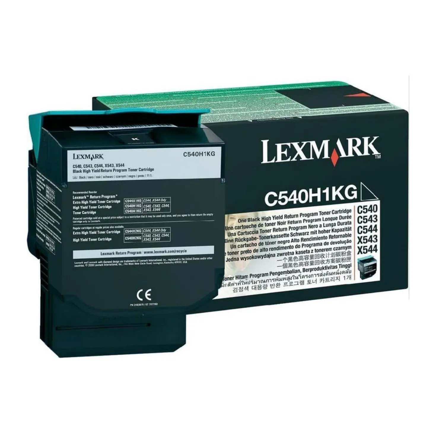 Lasertoner Lexmark Svart High Yield