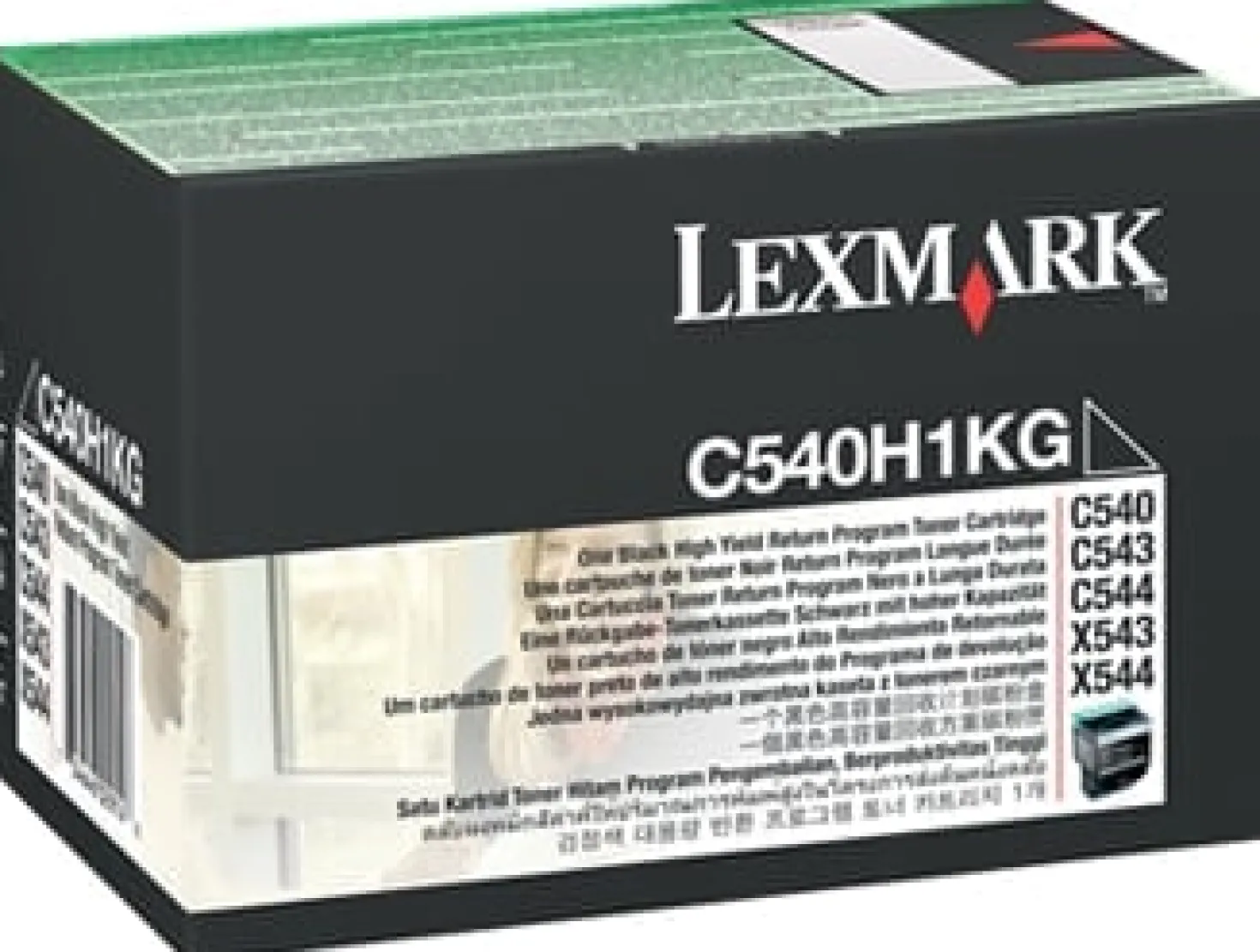 Lasertoner Lexmark Svart High Yield