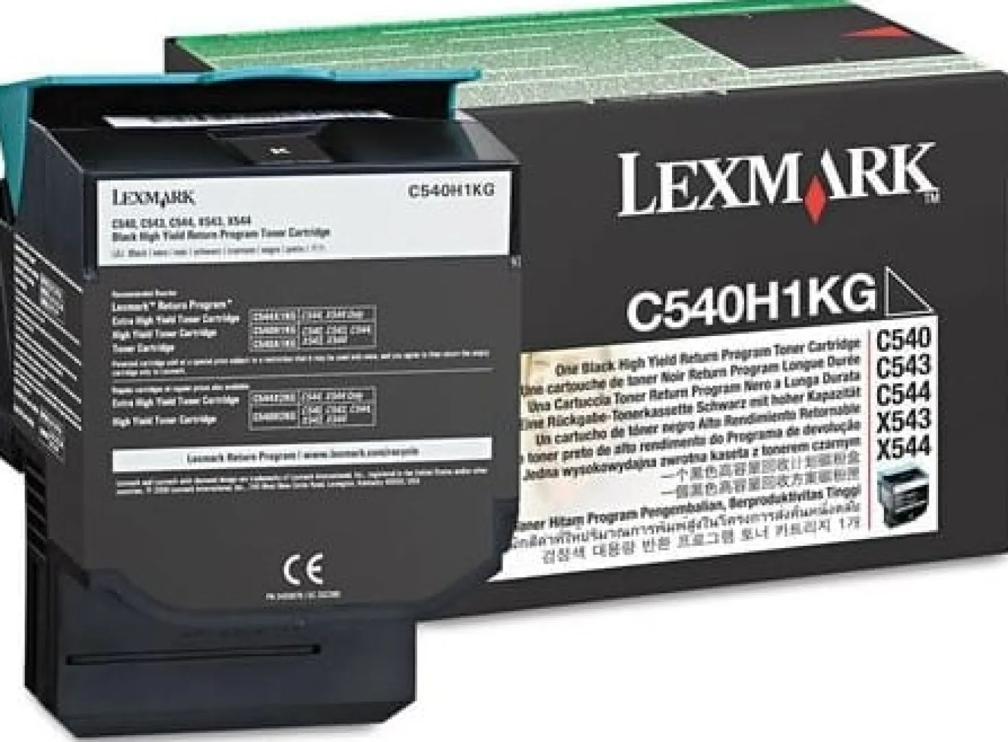 Lasertoner Lexmark Svart High Yield