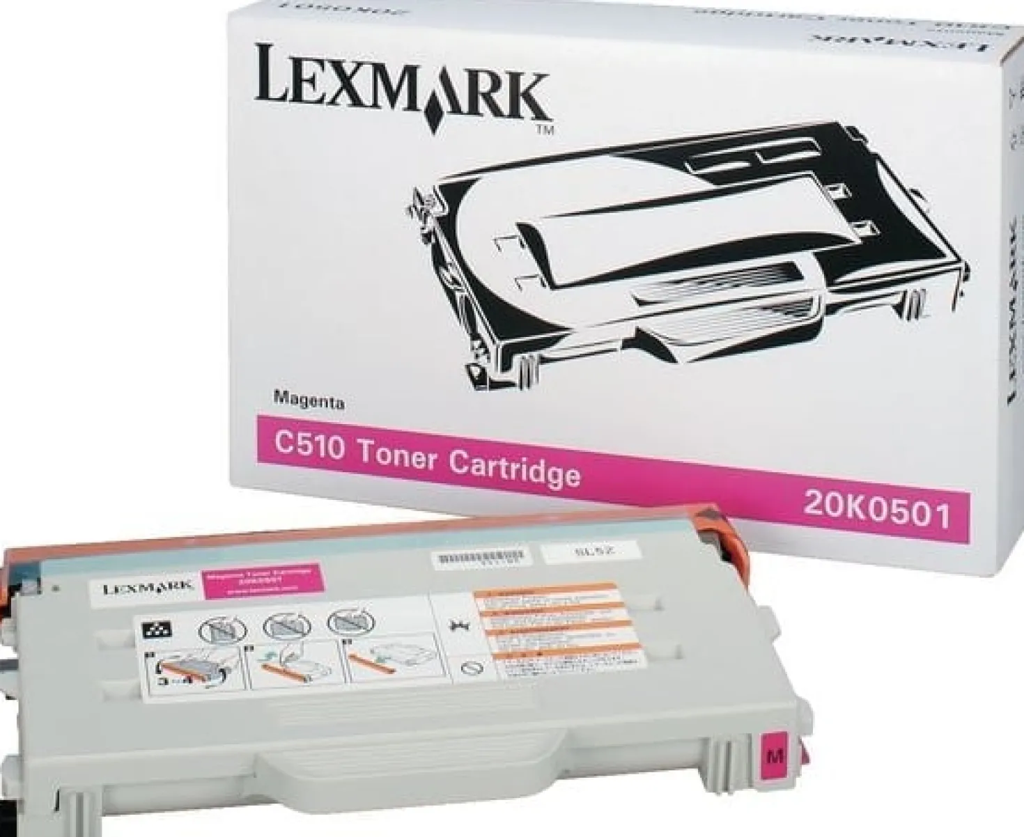 Lasertoner Lexmark Svart High Yield