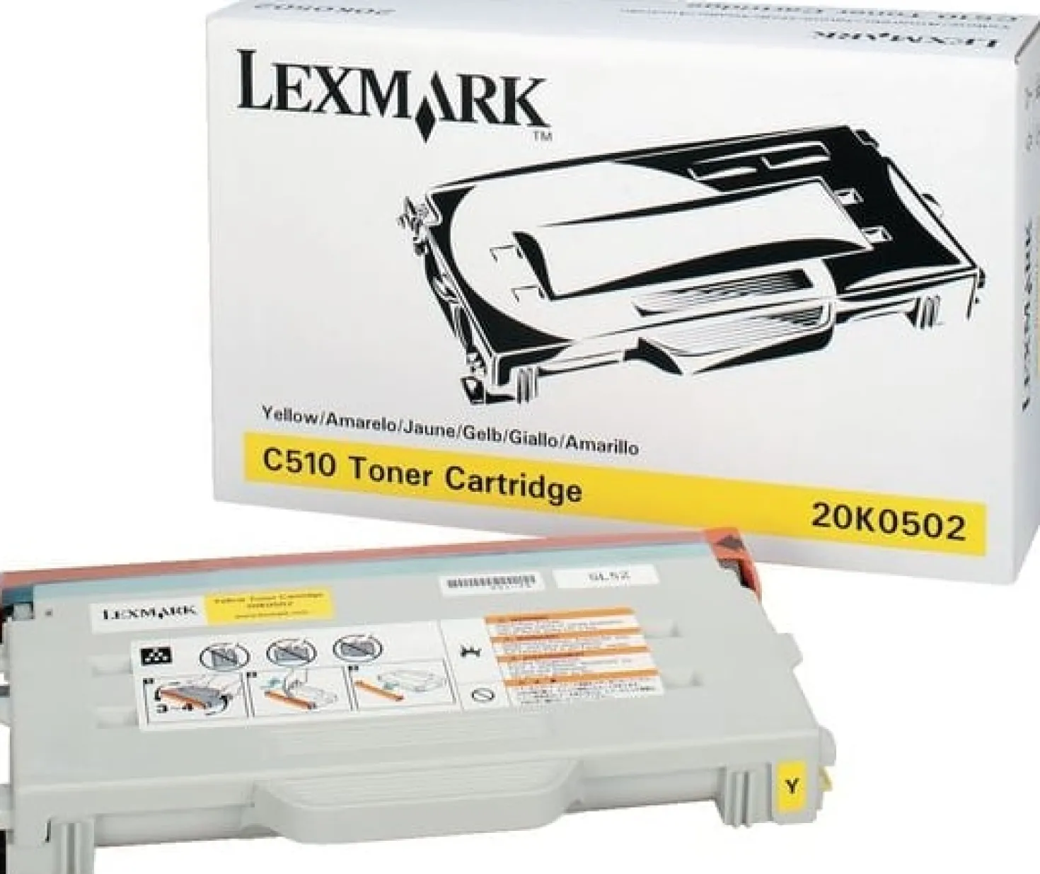 Lasertoner Lexmark Svart High Yield
