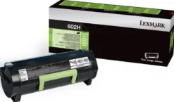 Lasertoner Lexmark Svart 602H 10000 sid