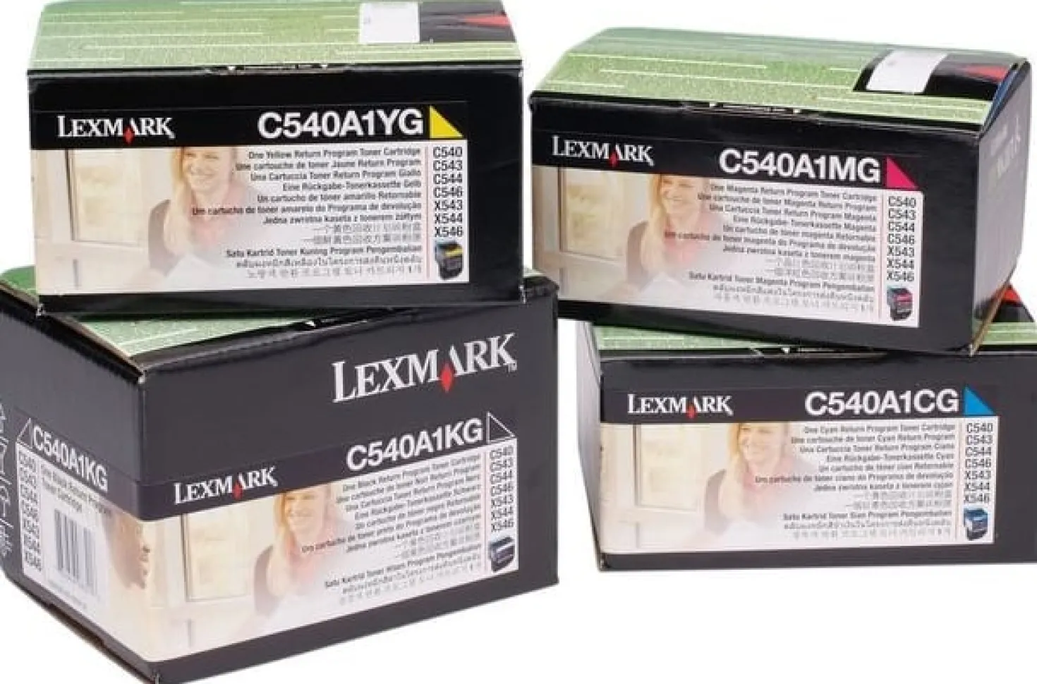 Lasertoner Lexmark Svart Return Program