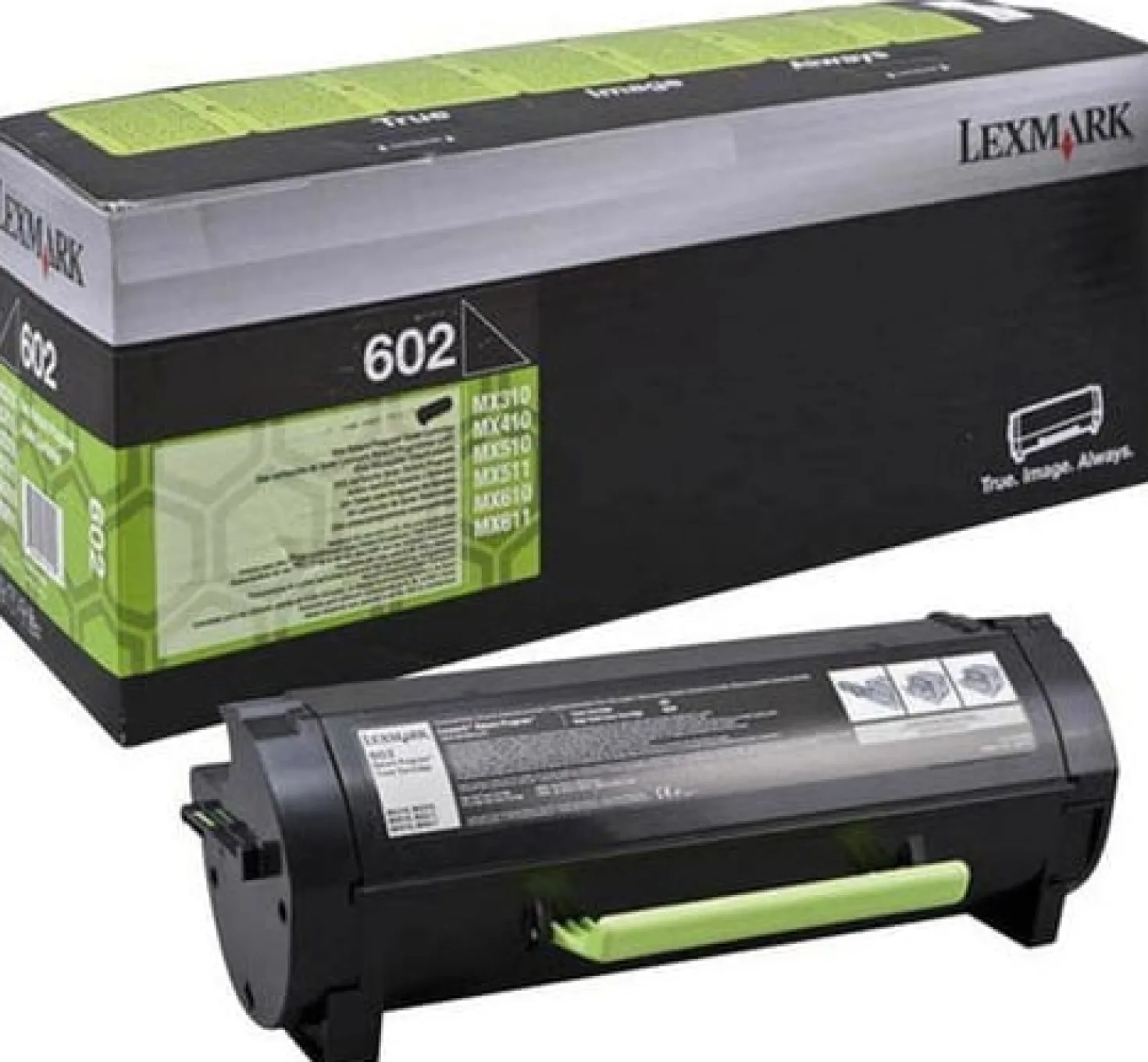 Lasertoner Lexmark Svart 602 2500 sid