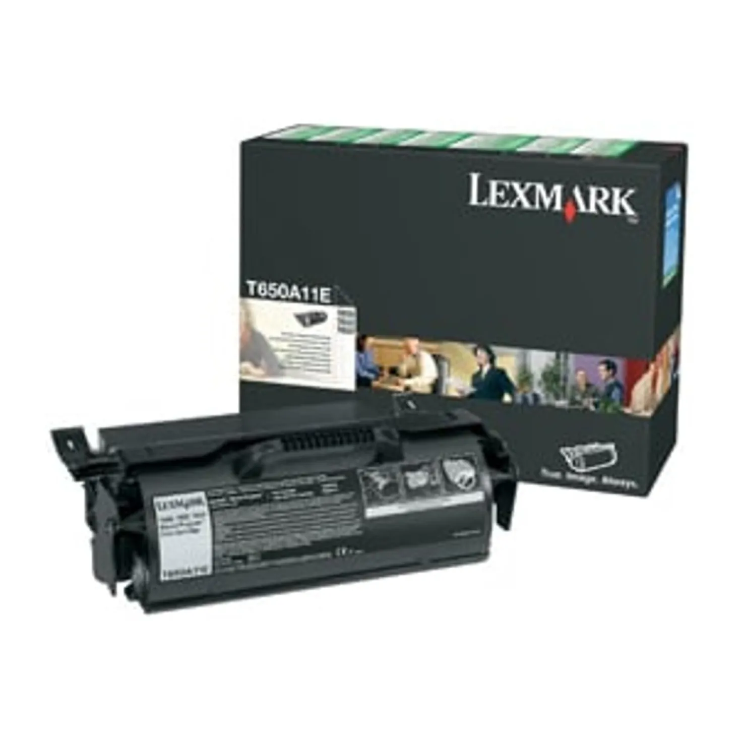 Lasertoner Lexmark Svart T650/T652/T654 7000 sidor