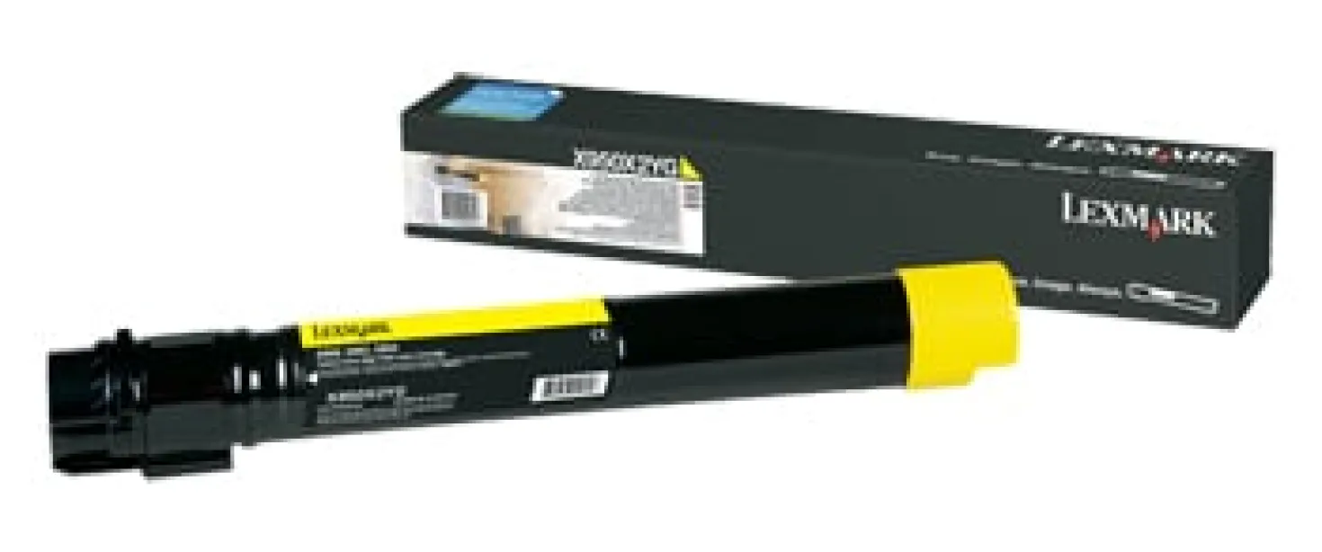 Lasertoner Lexmark Yellow High Cap