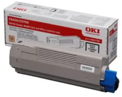 Lasertoner Oki C5650/C5750Svart