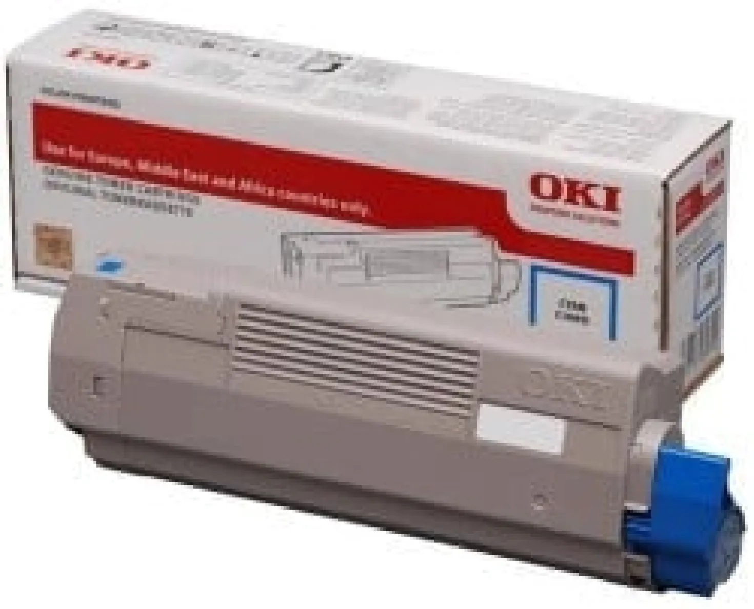 Lasertoner OKI C612 Cyan