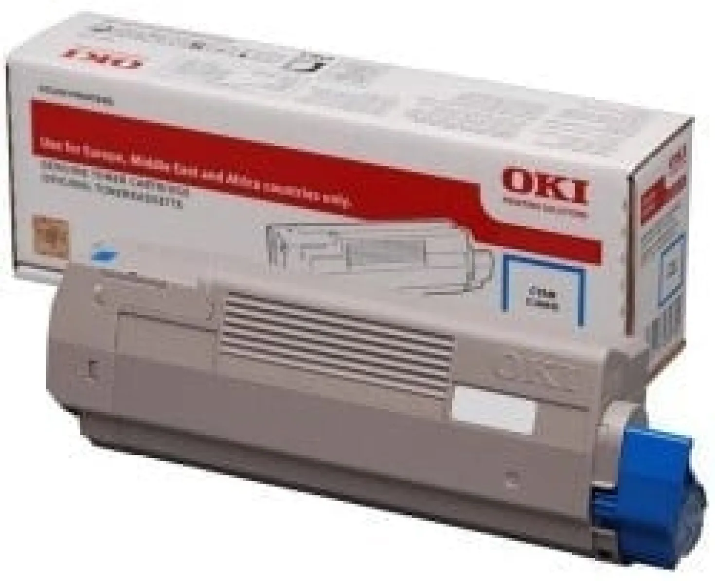 Lasertoner OKI C612 Cyan