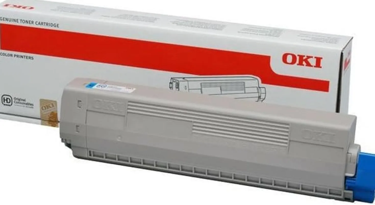 Lasertoner OKI C612 Cyan