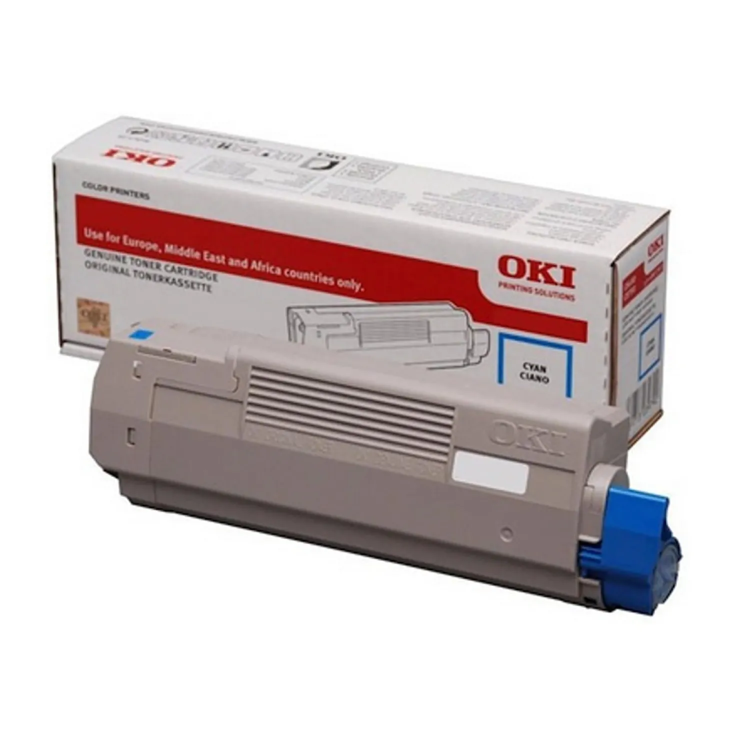 Lasertoner Oki C823dn/C823n cyan